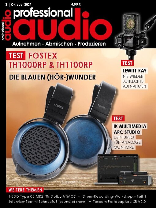 Title details for Professional Audio by falkemedia GmbH & Co. KG. - Available